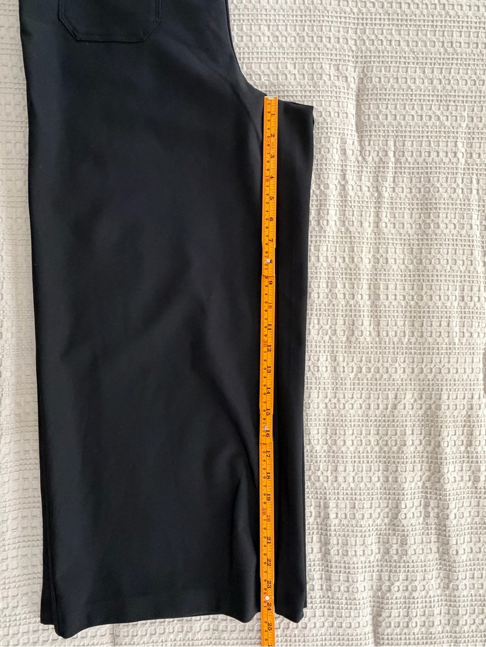 Mack + Liam Black Women's Wide Leg Pull On Cropped Culottes Pants 12 - Picture 8 of 8